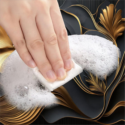 Luxury Floral 3-Piece Bathroom Mat Set