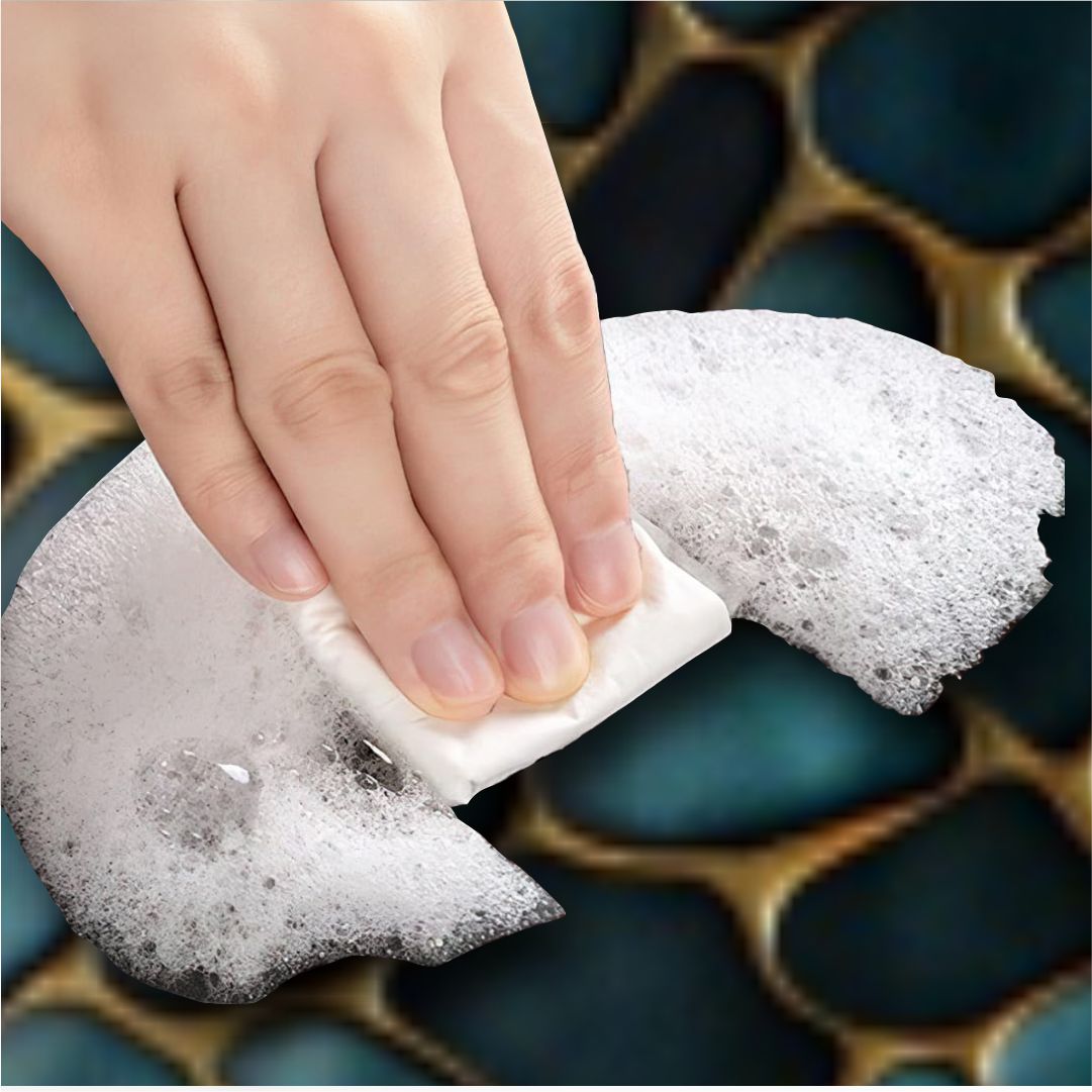 Luxury Pebble Pattern 3-Piece Bathroom Mat Set